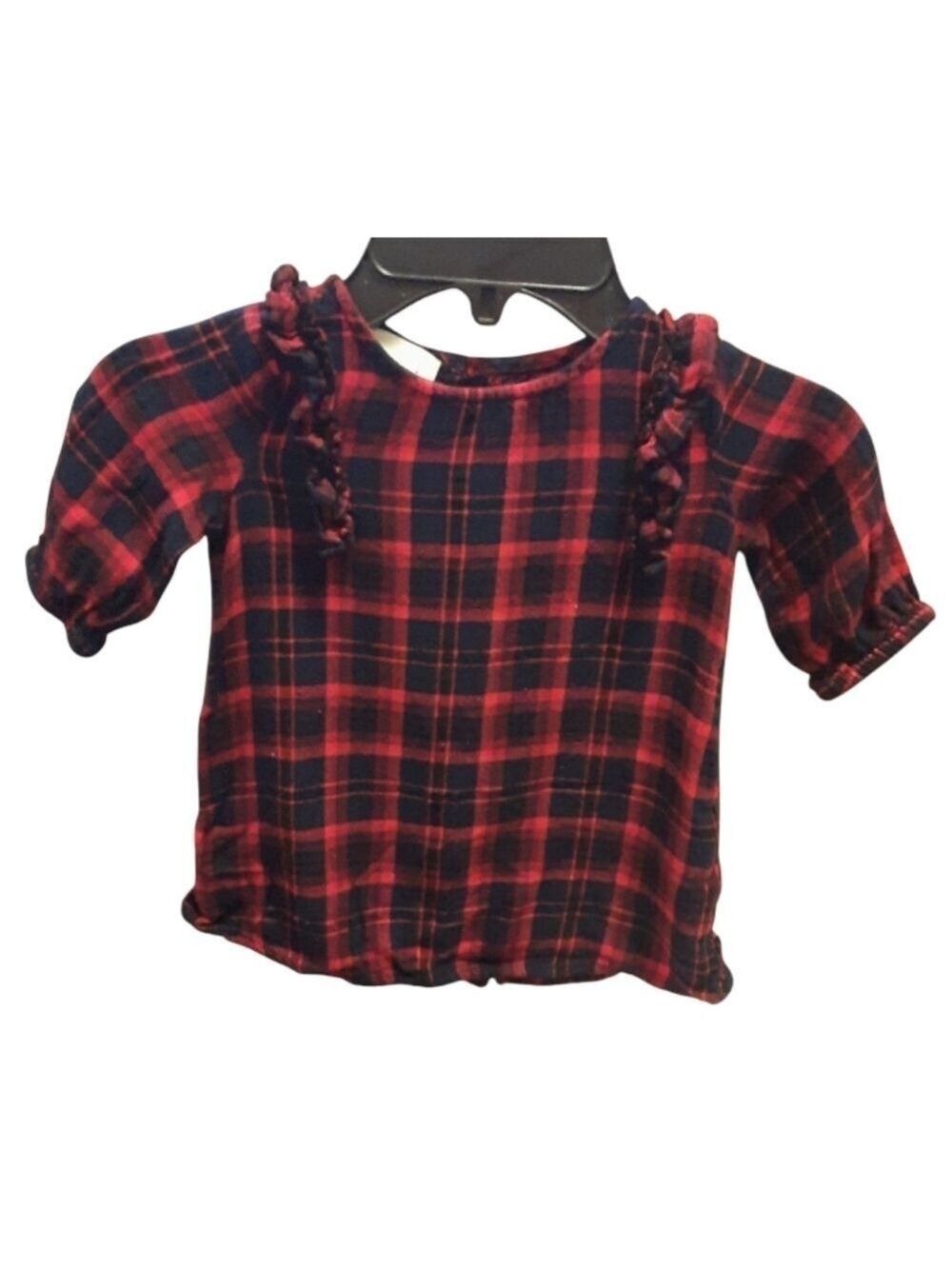Toughskins Plaid Blouse Size 18 Months